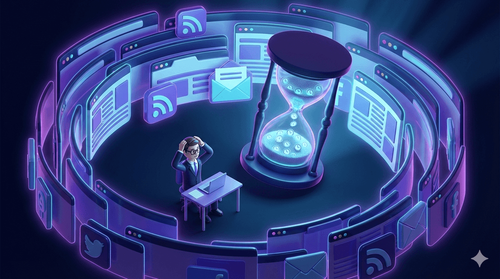 Veille professionnelle : combien d'heures perdues chaque semaine ?